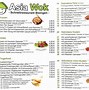 Asia Wok Offenburg Speisekarte