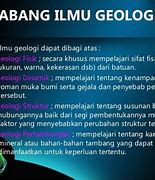 Geologi Adalah Ilmu Yang Mempelajari Tentang ... *