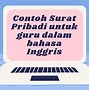 Milik Pribadi Bahasa Inggris Nya